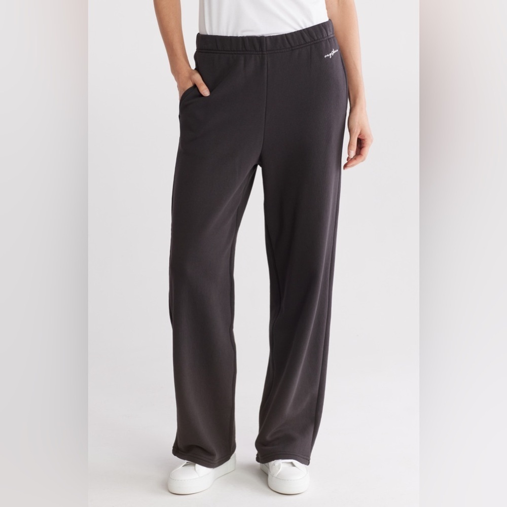 rag & bone Wide Leg Sweatpants Black Women’s Medium